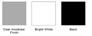 Available Colours for AL-976™ Upwardor® Commercial Overhead Doors