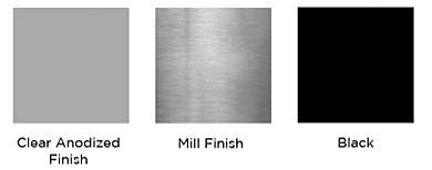 Available Colours for AL-976™ Upwardor® Commercial Overhead Doors