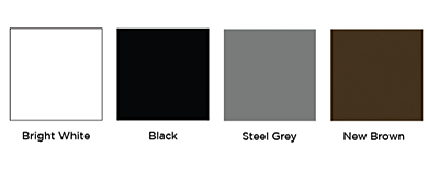 Available Colours for Thermalex Upwardor® Commercial Overhead Doors