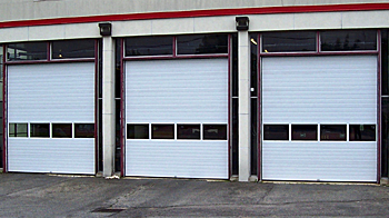 Thermalex Upwardor® Commercial Overhead Door.