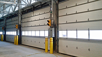 Thermalex Upwardor® Commercial Overhead Door.