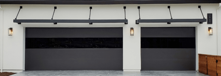 Beuatiful CHI® Sterling Garage Door.