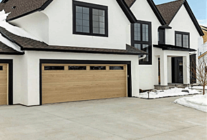 Skyline Flush Collection Garage Door.
