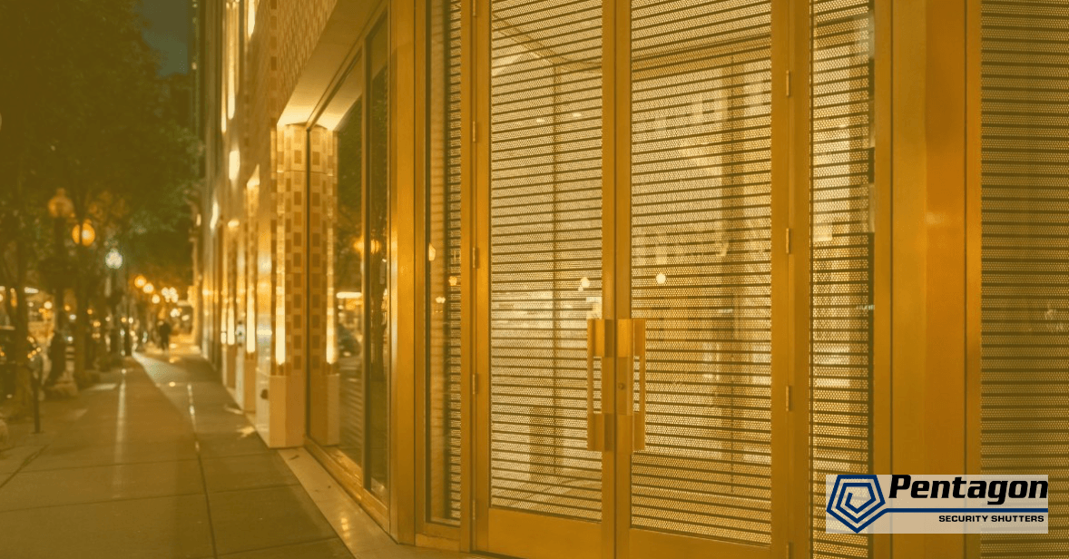 A Retail Business Protected by Entrex Security Shutter